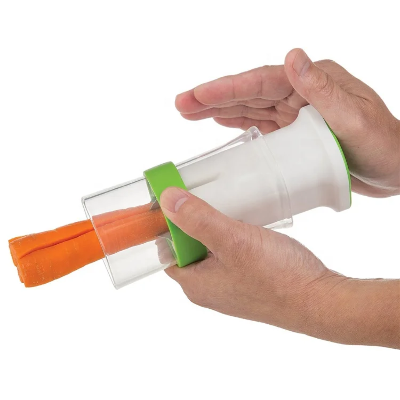 Ergonomski dizajn spiralnog sekaca, udobno drzanje za lako i brzo rezanje spirala za salate