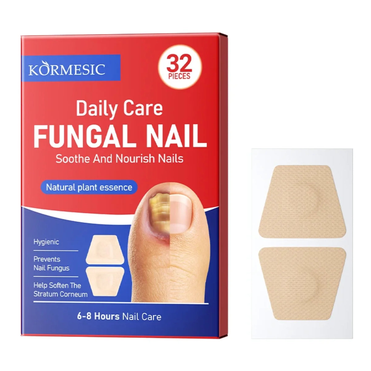 Kutija flastera za negu gljivicnih noktiju 32 komada