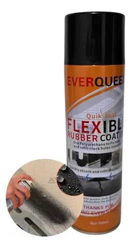 Crna gumena obloga u spreju za zaptivanje vodootporna zastita od vlage i curenja pogodna za sve povrsine