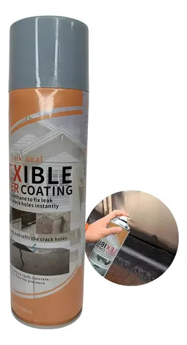 Sprej za zaptivanje u sivoj boji vodootporna fleksibilna gumena obloga za pukotine i rupe