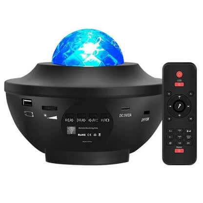 galaxy lampa projektor sa bluetooth zvucnikom i daljinskim upravljacem