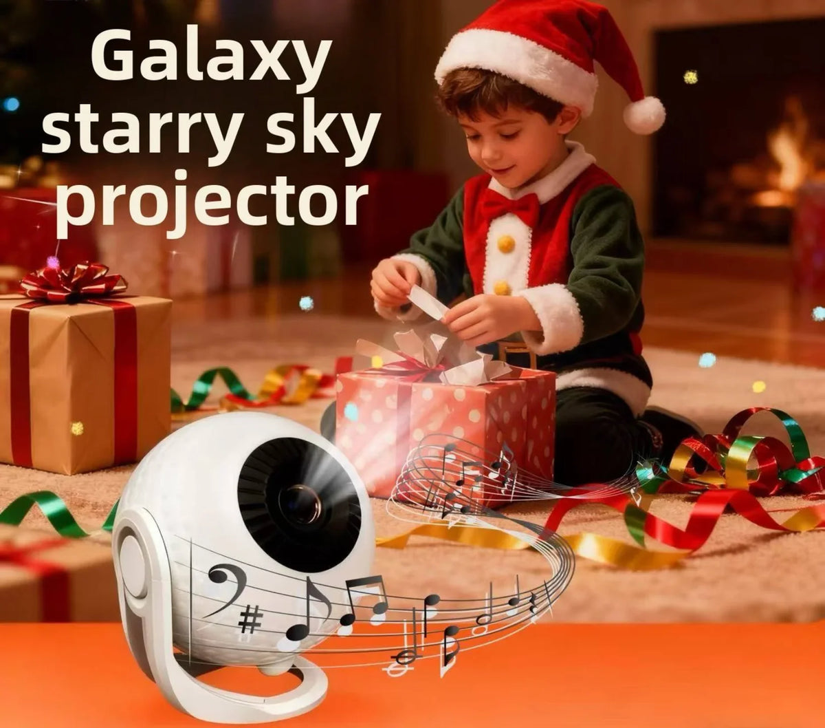 galaxy projektor zvezdanog neba sa muzikom idealan kao novogodisnji poklon za decu
