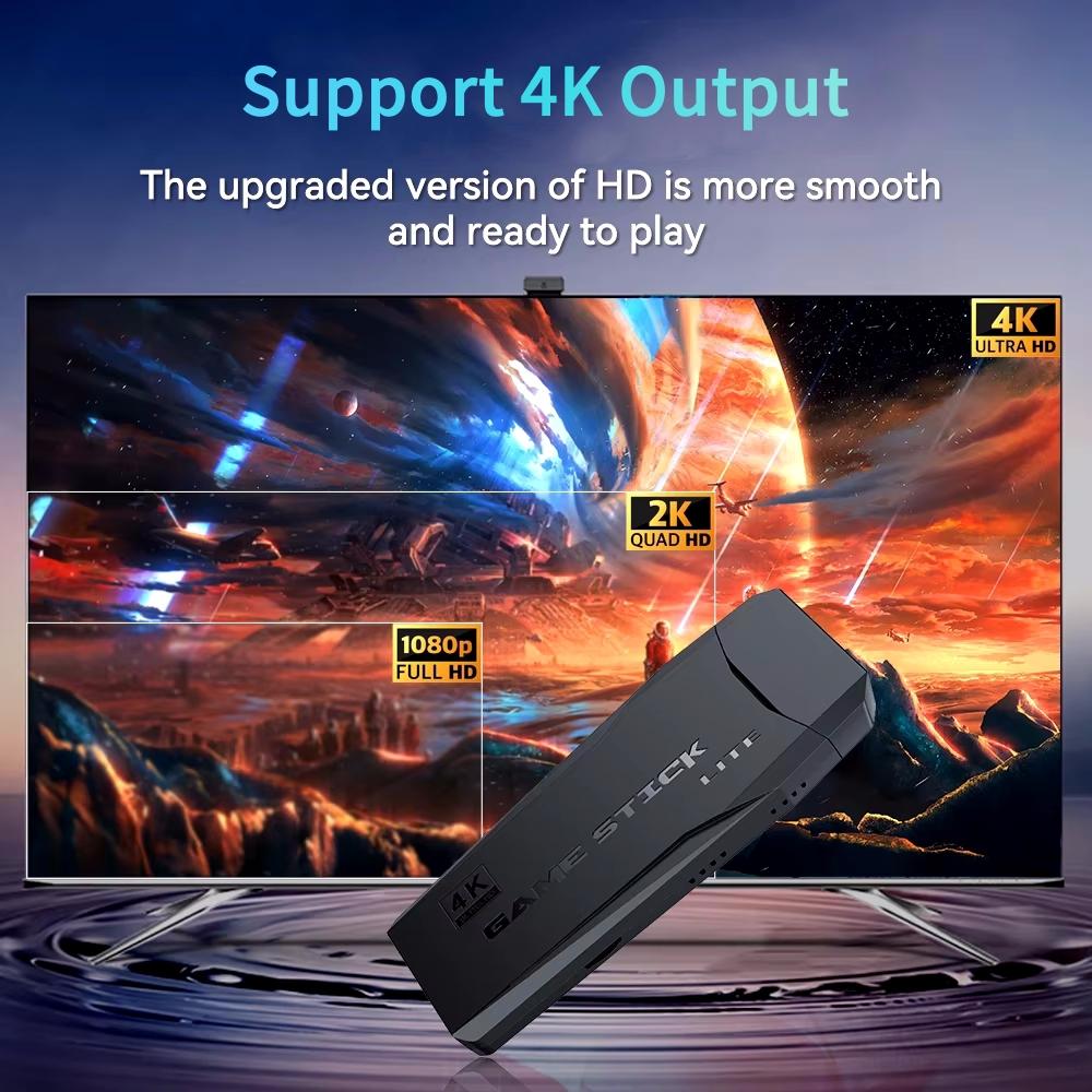 4K prikaz igara na televizoru