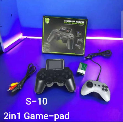 S-10 2u1 gamepad, komplet sa kablovima i uputstvom, idealan za gejmere koji traze vise opcija.