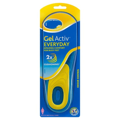 Prikaz Gel Active uloska u pakovanju na beloj pozadini
