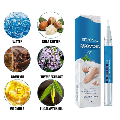 Sastav gela za popravku oštećenih noktiju. Prirodni sastojci, biljni ekstrakti i ulja koji pomažu u lečenju gljivica i paronihije.