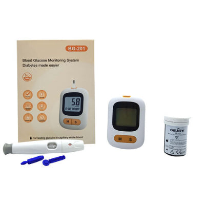 Paket za merenje secera u krvi glukometar bocica test traka lancetar olovka kucna medicinska oprema