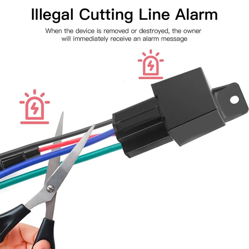 GPS relej sa alarmom protiv secenja kabla za zastitu vozila