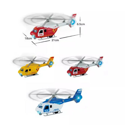 Razliciti modeli helikoptera igracke policija vatrogasci spasavanje