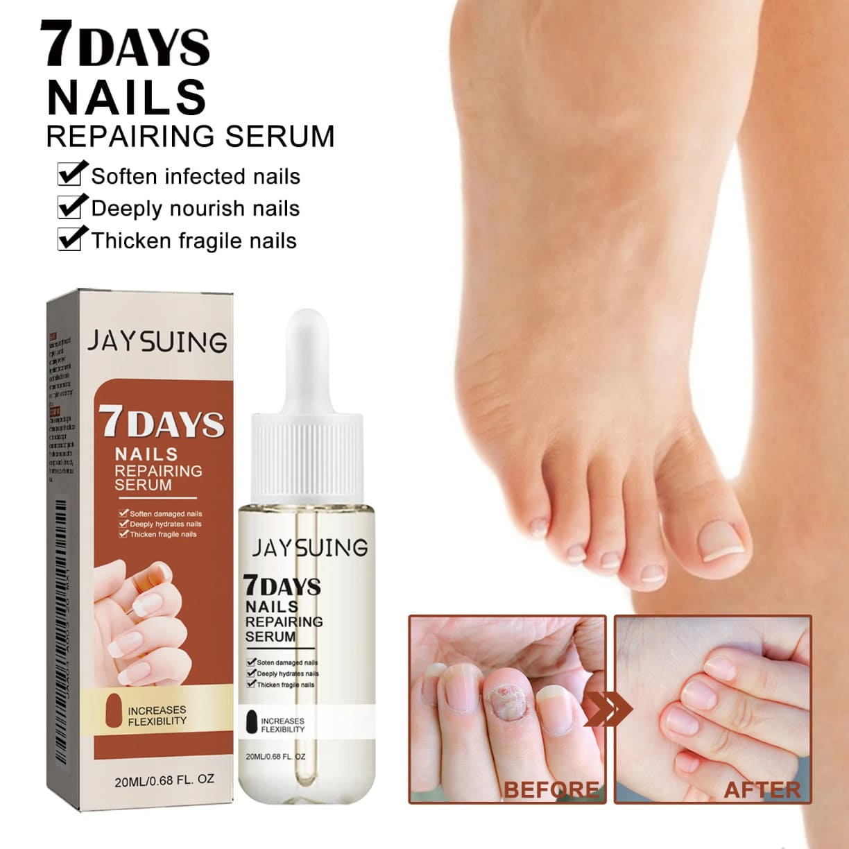 Hidratantni serum za negu noktiju ruku i stopala
