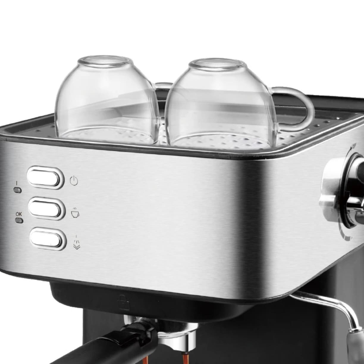 Moderan inox espresso coffee maker aparat