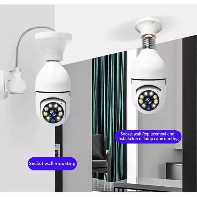 IP kamera u sijalici. Unutrasnji video nadzor sa 360 stepeni rotacije. Idealno za kuce, stanove i poslovne prostore.