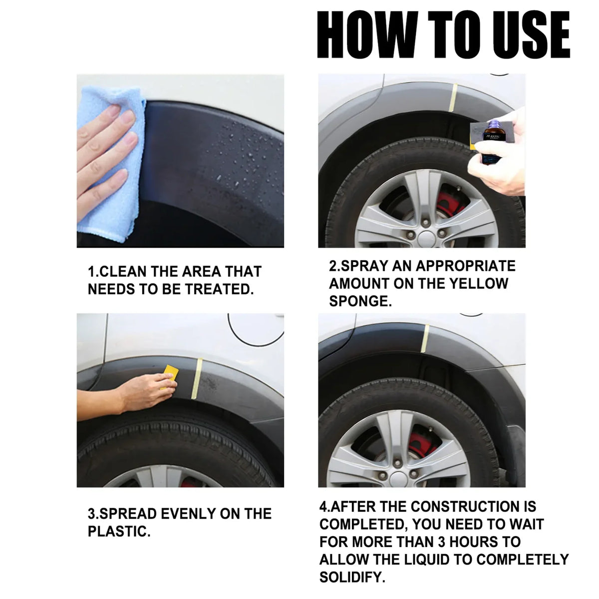 uputstvo za upotrebu premaza za plastiku automobila u cetiri koraka