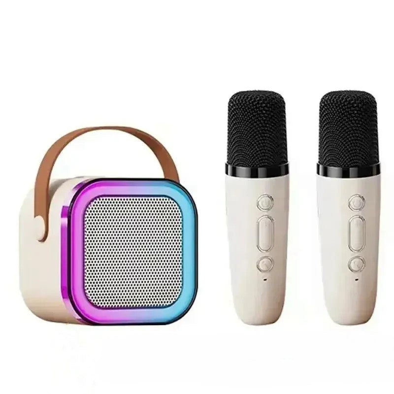 Karaoke Bluetooth zvucnik sa mikrofonom – LED RGB svetlo