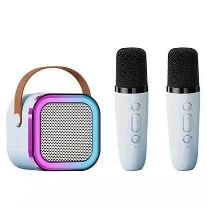 Karaoke Bluetooth zvucnik sa mikrofonom – LED RGB svetlo