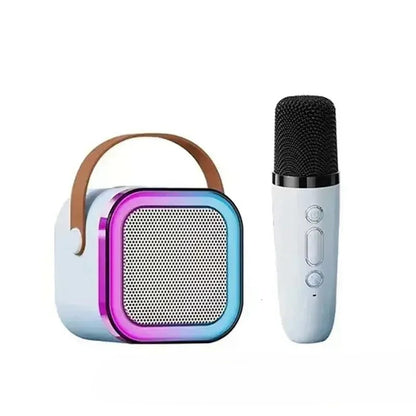 Karaoke Bluetooth zvucnik sa mikrofonom – LED RGB svetlo