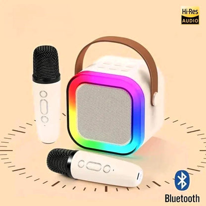 Karaoke Bluetooth zvucnik sa mikrofonom – LED RGB svetlo