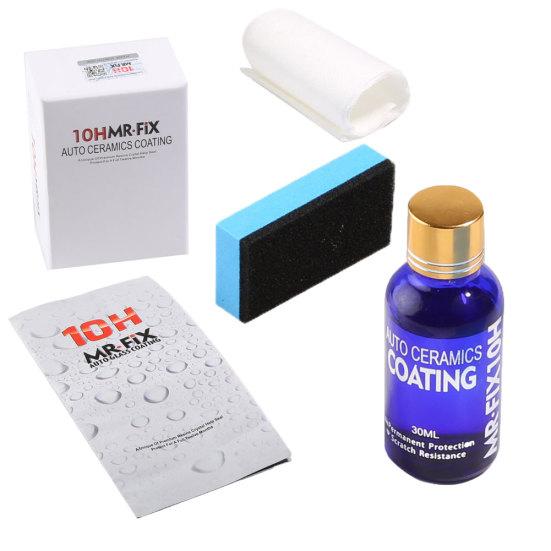 keramicki premaz za auto sadrzaj pakovanja sundjer i krpica