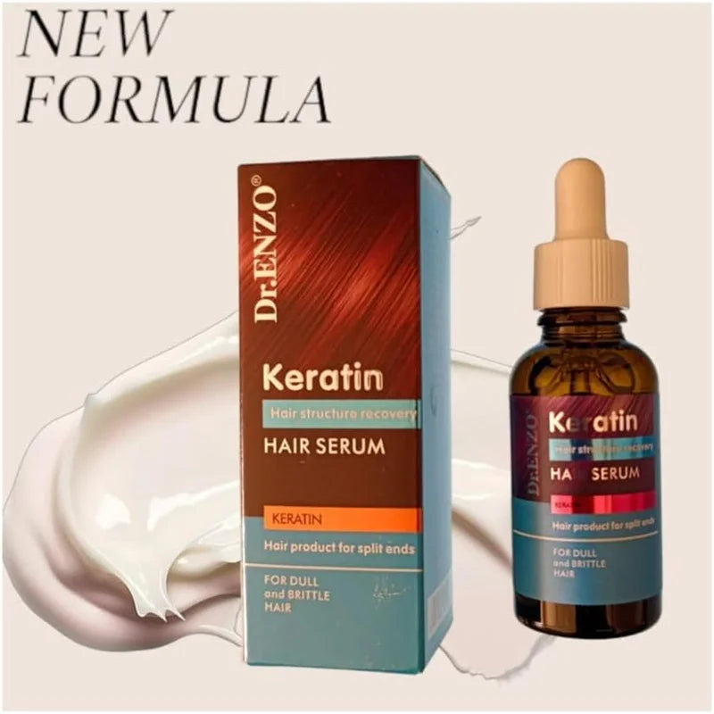 Keratin serum za kosu nova formula za suvu i lomljivu kosu
