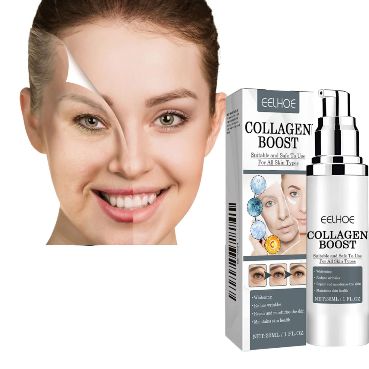 Kolagen serum za lice protiv bora i znakova starenja