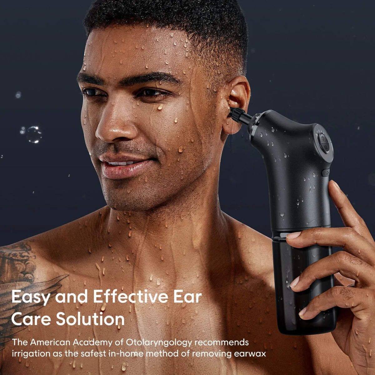 Koriscenje aparata za ciscenje usiju tokom tusiranja