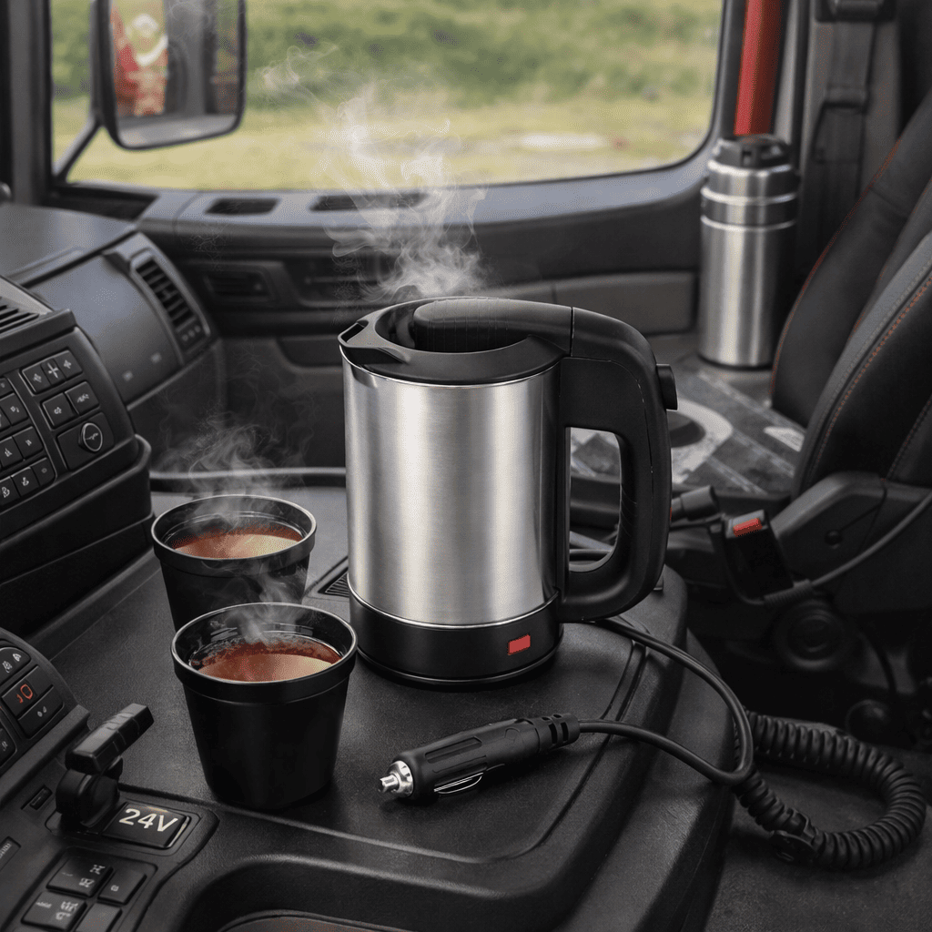 Kuvalo za kamion povezano na 24V napajanje u kabini