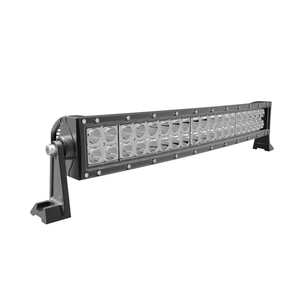 LED bar svetlo za auto 120W detaljan prikaz sociva i nosaca
