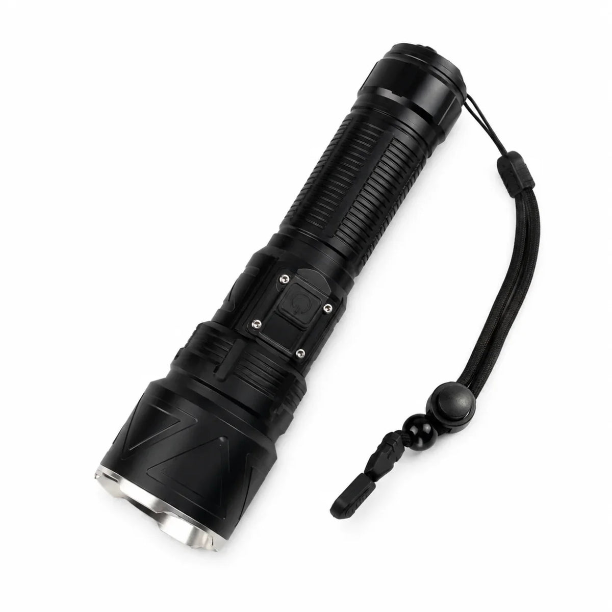 LED baterijska lampa sa narukvicom za ruku crna