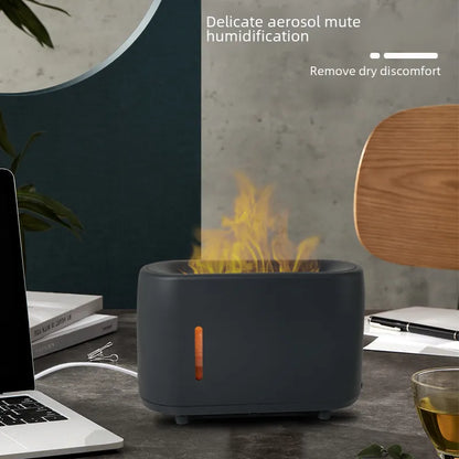 LED flame humidifier aroma difuzer za dom i kancelariju