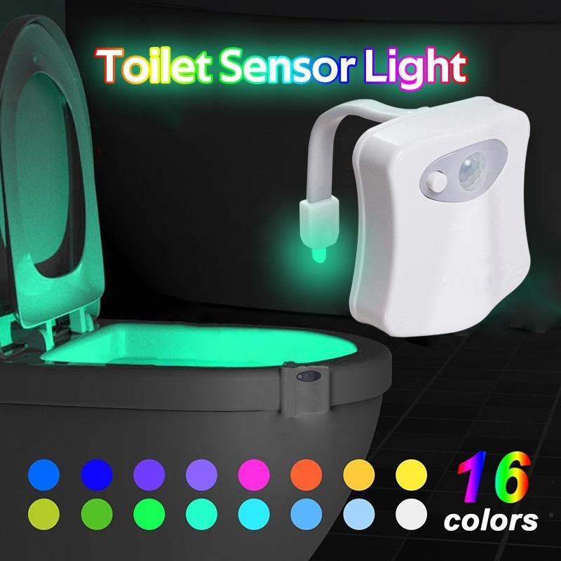 led lampa za wc solju vise boja