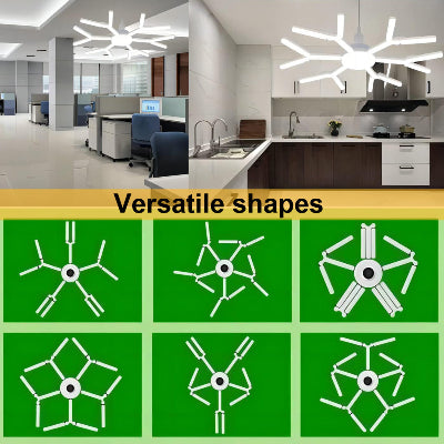 Unikatna LED rasveta, luster sa modularnim dizajnom, transformise se u razlicite geometrijske oblike, savrsen za dekoraciju enterijera.
