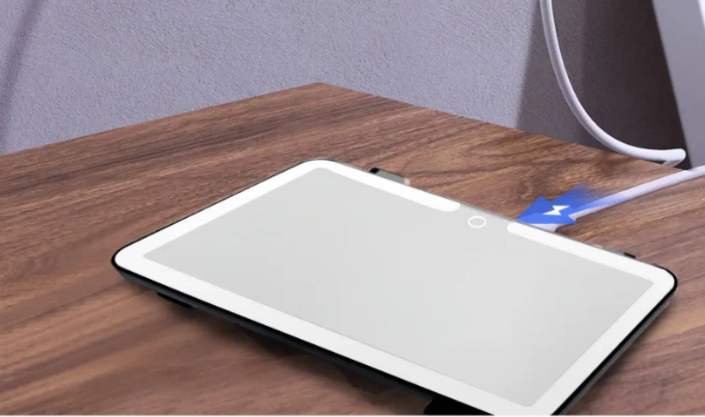 LED ogledalo za sminkanje povezano na USB punjenje