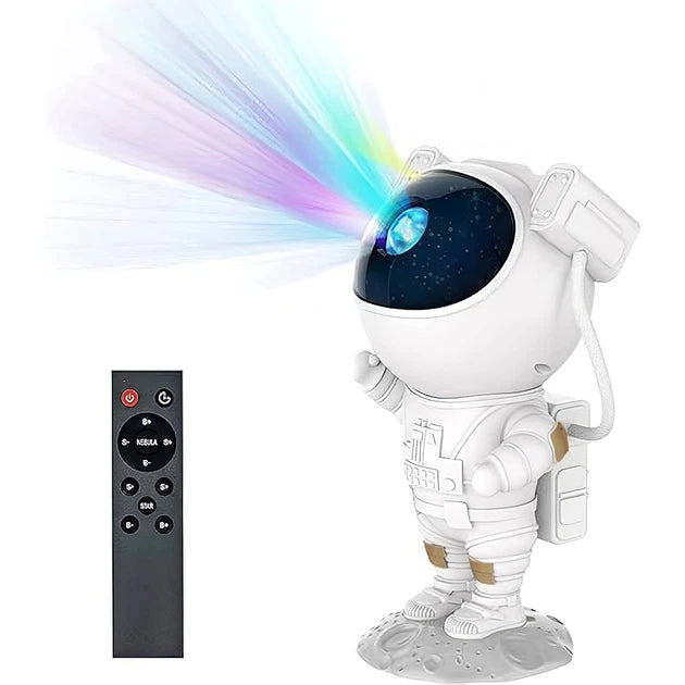 led projektor astronaut zvezdano nebo sa rgb svetlosnom projekcijom i daljinskim upravljacem za ambijentalno osvetljenje