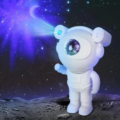led projektor astronaut zvezdano nebo u svemirskom dizajnu sa usmerenom projekcijom svetlosnih efekata