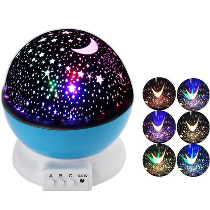 led projektor zvezdano nebo plavi model sa vise razlicitih modova projekcije zvezda i svetlosnih kombinacija