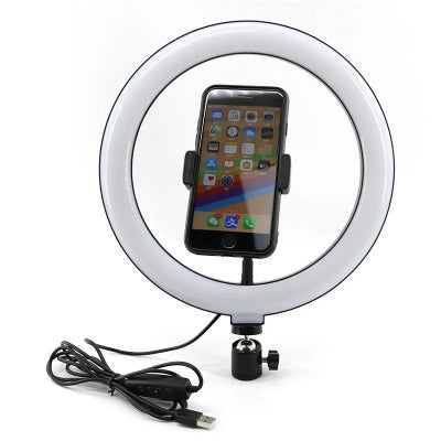 Profesionalni led ring light rasveta za snimanje telefonom tiktok youtube selfi prenos uzivo vlog i sminkanje