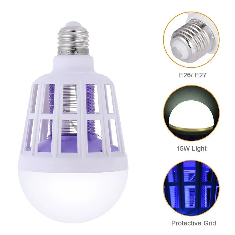 led sijalica protiv komaraca e27 15w sa zastitnom resetkom
