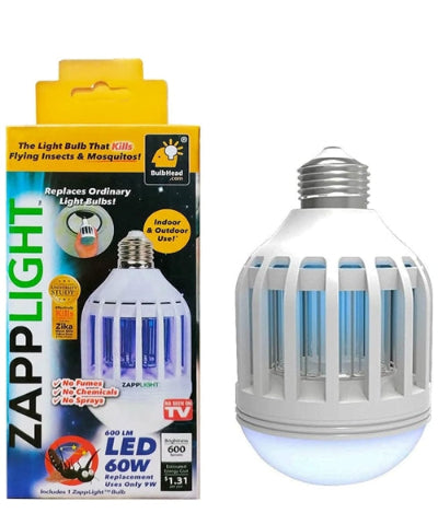 LED sijalica protiv komaraca i insekata, 60W. Efikasna za dom, terasu, dvoriste, bezbedna za koriscenje.