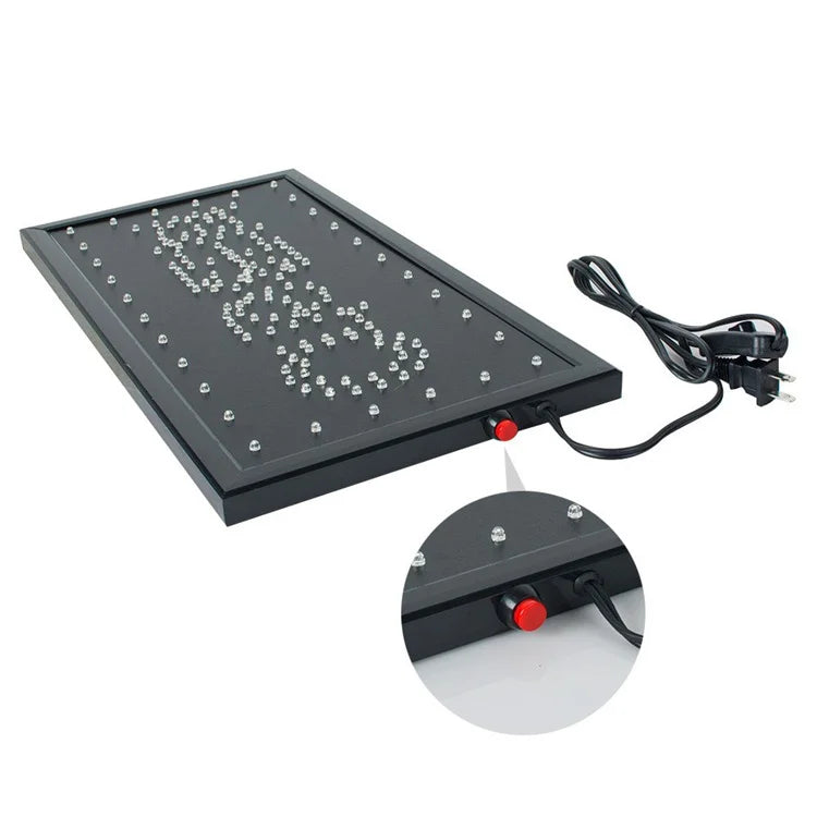 led svetleca tabla sa prekidacem i kablom za napajanje