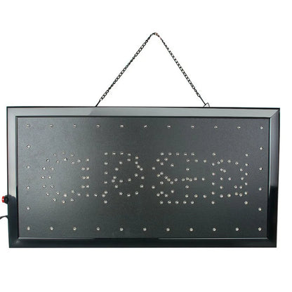 zadnja strana led svetlece table sa lancem za kacenje
