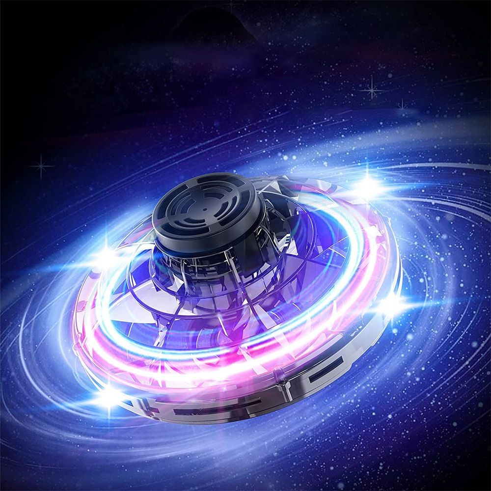 Letece svetleci spiner disk sa LED svetlima
