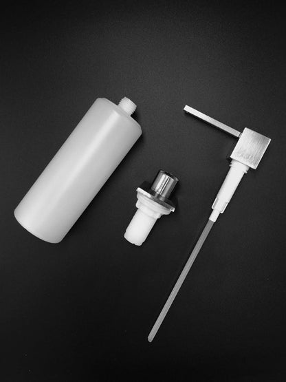 Luxshiny delovi dozatora za sapun. Rastavljen dispenzer za tecni sapun za sudoperu. Rezervni delovi za dozator za kuhinju.