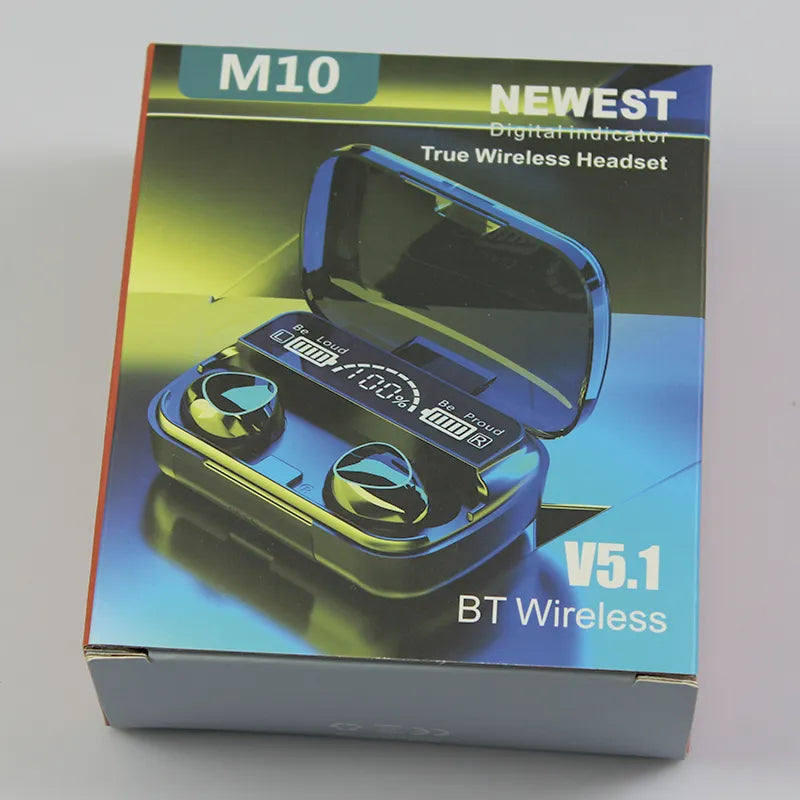 M10 bezicne Bluetooth slusalice kutija proizvoda