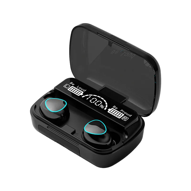 M10 bezicne Bluetooth slusalice crne