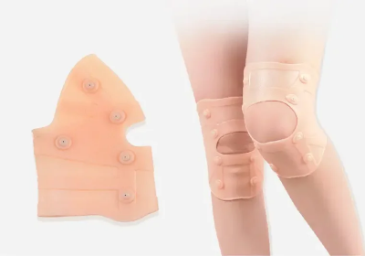 Magnetni pojas za kolena. Set od dva steznika za oba kolena, pruza komfor i ublazava tegobe pri hodu.