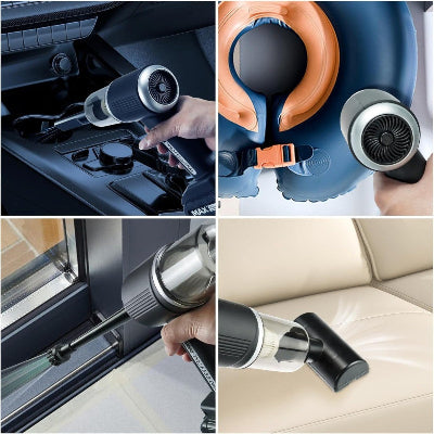 Multifunkcionalni usisivac za auto, idealan za usisavanje ispod sedista i ciscenje patosnica. Uklanja prasinu i mrvice.

