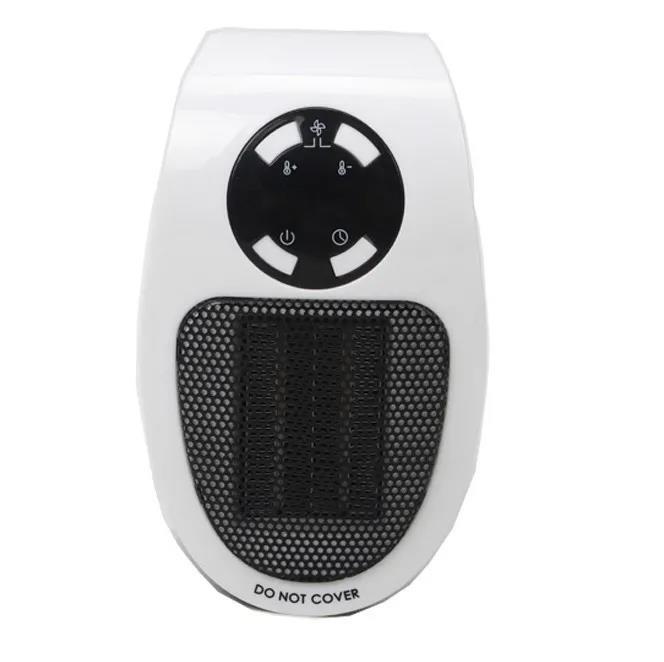 mala elektricna grejalica za uticnicu beli dizajn prednji prikaz