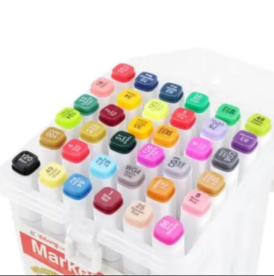 Profesionalni markeri za crtanje i skiciranje sa kapicama u boji za laku identifikaciju