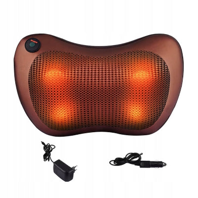 Masazer jastuk sa upaljenim infracrvenim grejanjem, pruzajuci terapeutsku toplotu za dubinsko opustanje i ublazavanje napetosti.