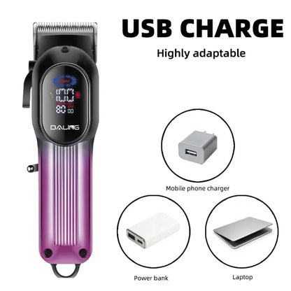 Masinica za sisanje kose sa usb punjenjem preko adaptera power banka ili laptopa